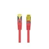 Lanberg Ethernet Patchcord S/FTP 6a 0.25 m tinklo kabelis - raudonas