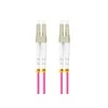 Lanberg PATCHCORD LIGHT MM LC / UPC- LC / UPC DUPLEX 3.0MM OM4 50 / 125 LSH 15M FLAKONAS LBERG