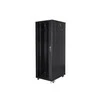 LANBERG FF01-8847-12B-kpl laisvai pastatomas stovas 19 išmontuotas plokščias paketas 47U 800 x 800 mm