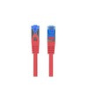 LANBERG patchcord kat.6A FTP LSZH CCA 15m raudona