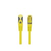 LANBERG Patchcord Cat.6A S/FTP LSZH CU 0.25m yellow