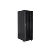 LANBERG FF01-8847-12B-kpl laisvai pastatomas stovas 19 išmontuotas plokščias paketas 47U 800 x 800 mm