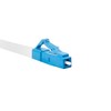 LANBERG šviesolaidinis laidas SM LC/UPC-LC/UPC simplex 1m LSZH g657a1 3.0mm geltonas