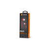 NATEC NKA-1201 Extreme Media kabelis USB Type-C į USB M 1m kampu į kairę/dešinę Raudona