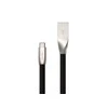NATEC Cable USB-C/A 2.0 1m prati 1m juodas metal