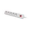 NATEC Bercy 400 3m Surge protection 5x French outlets pilka