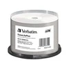 VERBATIM 43745 CD-R Verbatim 50vnt, 700MB, 52x, verpstė Baltas PLATUS SPAUSDINAMAS PAVIRŠIAUS