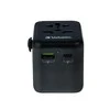 Verbatim – universalus kelioninis adapteris UTA-02 PD20W/QC / 1xUSB / 1xType-C