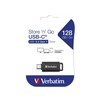 Verbatim Pendrive 128GB USB-C juodos spalvos 49459