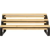 5five Simply Smart 2 viename ORDERA virtuvės stalviršio lentyna, kurios ilgis nuo 32 iki 64 cm