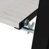 5five Simply Smart 2 pakopų aliuminio kopėčios EASY, aukštis 83 cm