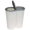 Excellent Houseware Atliekų rūšiavimo šiukšliadėžė plastikinis 2x25 l