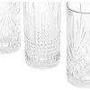 Glasmark 3 raštuotų stiklinių rinkinys, 380 ml