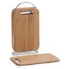 Bamboo Komplekte 4 bambukinės virtuvės lentos + lentyna, ZELLER