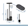 4-in-1 WC Stand WENKO OREA, with a shelf for a phone