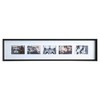 Nuotraukų rėmelis Atmosphera Frame 5 paveikslų rėmeliai AXEL, 22 x 97 cm, juodi
