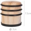 Bikuvalt Durų stabdis metalas, betonas (medžio imitacija) D7,9 cm 5Five 160307A