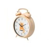 Home Styling Collection BUDZIK DLA DZIECI Z MOTYWEM ZWIERZĘCYM KOTEK Ø 24 CM ORANŽINĖ
