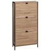 5five Simply Smart 55 ALIAJ batų spintelė, 3 skyriai, 63,2 x 24 x 122 cm