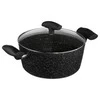 5five Simply Smart Aliuminio puodas su marmurine danga Ø 24 cm + dangtelis