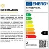 Atmosphera Style Dekoratyvinė LED lemputė gintaro atspalvio, energiją taupanti dizainerio stiliaus LED lempa