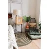 Home Styling Collection Apvalus medvilninis kilimėlis, Ø 90 cm