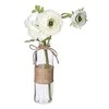 Atmosphera Dirbtinės gėlės stiklinėje vazoje CAMELLIA, 39,5 cm