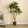 Plantasia Rožinė Dirbtinė eglutė su rožinėmis gėlėmis ROZEA, 150 cm
