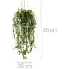 Dirbtinis kabantis augalas SENECIO, 60 cm