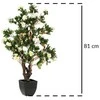 Atmosphera Artificial plant AZALIA, baltos spalvos, 81 cm