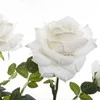 Atmosphera Dirbtinis augalas vazone BUSH Roses, 74 cm, baltas