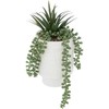 Atmosphera Dirbtinis augalas vazone, senecio, 25 cm