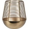 Home Styling Collection Auksinis žvakių žibintas, metalinis