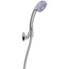 Dušo komplektas BATHROOM SOLUTIONS: dušo galvutė, laikiklis ir dušo žarna, 180 cm