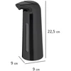 Wenko muilo dozatorius LARINO automatinis dezinfekavimo priemonės dozatorius, 400 ml, WENKO