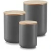 Bamboo ANTRACITO keraminis indelis su bambuko dangteliu, 650 ml, ZELLER