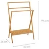 5five Simply Smart Bamboo Bambukinė rankšluosčių kabykla Lab'n Modul, 94 cm