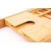 Bikuva.lt Padėklas voniai bambukinis 22x4x70-105 cm 160912
