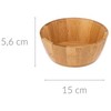 5five Simply Smart Bamboo Bambukinis dubuo salotoms, Ø 15 cm