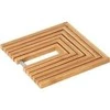 5five Simply Smart Bamboo Bambukinis stovas karštiems puodams ir keptuvėms, Puodų laikiklis, 19 x 19 x 1 cm