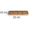 Excellent_Ho Bambukinis serviravimo padėklas 784230370, 33×10×1,8 cm