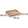 Bamboo Bambuko dailidė, pjaustymo lenta - 2 in 1, ZELLER