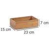 Bamboo Bambuko laikymo dėžutė, 23x15x7 cm, ZELLER
