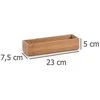 Bamboo Bambuko laikymo konteineris, 23x7,5x5 cm, ZELLER