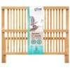 5five Simply Smart Bamboo Dish Dryer, 2 Tier