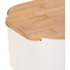 Vilde Bamboo Duonos dėžutė su bambukiniu dangteliu, 33 x 18,5 x 12 cm