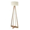 Atmosphera Lamp Bambuko toršeras - baltas, aukštis 150 cm
