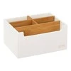5five Simply Smart Bamboo Bambuko organizatorius kosmetikai, 5 skyreliai