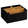 5five Simply Smart Bamboo Bambuko organizatorius kosmetikai, 5 skyreliai