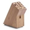 Zeller Bamboo Bambukinis peilių stovas, peilio blokas - 22x22x9cm